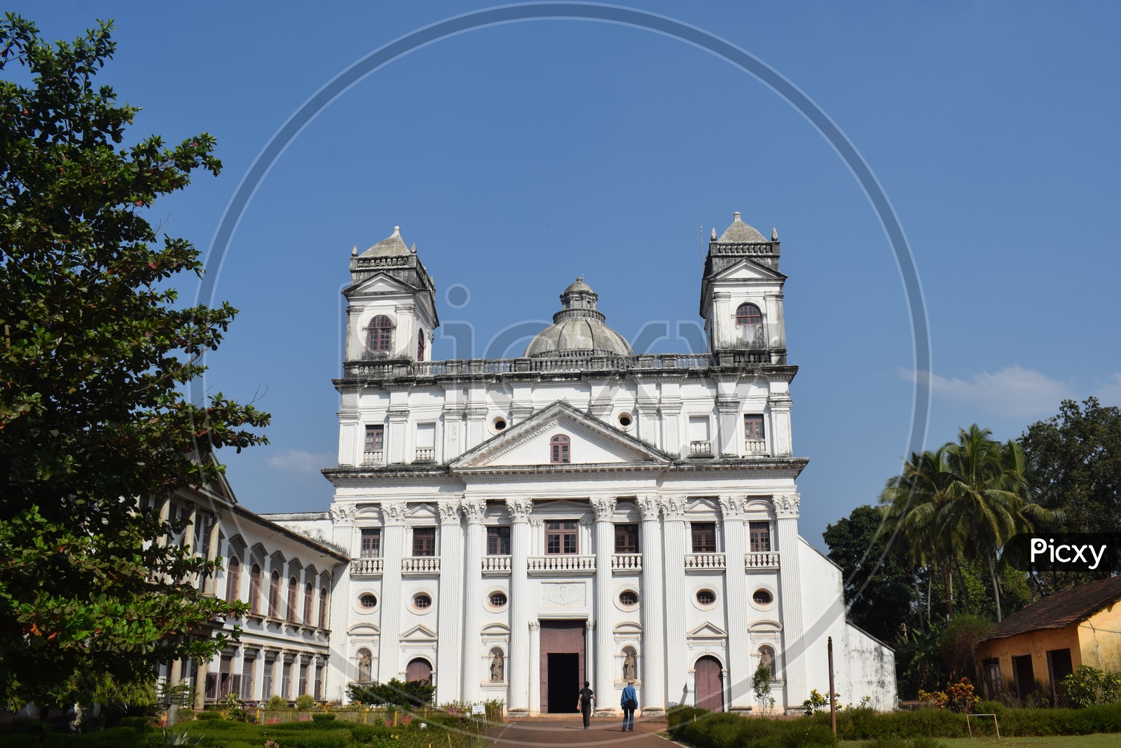 Church of St. Cajetan in   old Goa