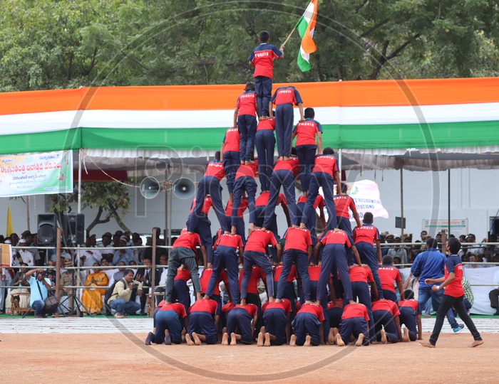Republic day performance by deaf and dumb