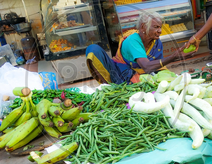 Vegetable Vendor - Aged Vendor