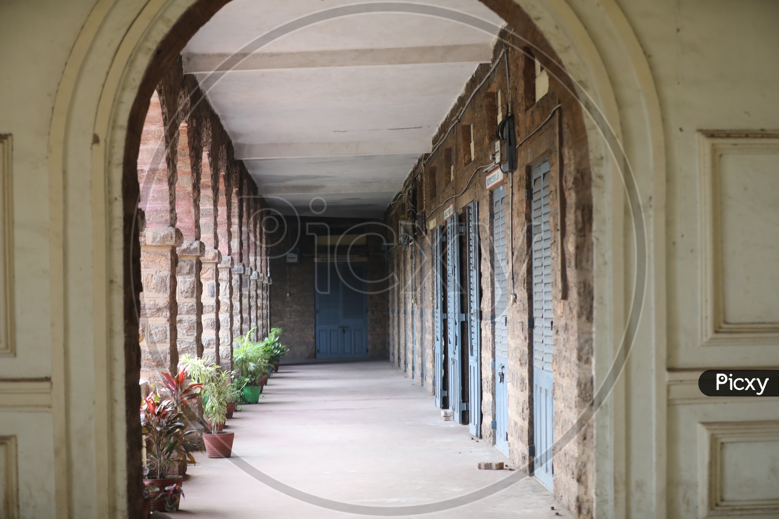 Hallway of the college