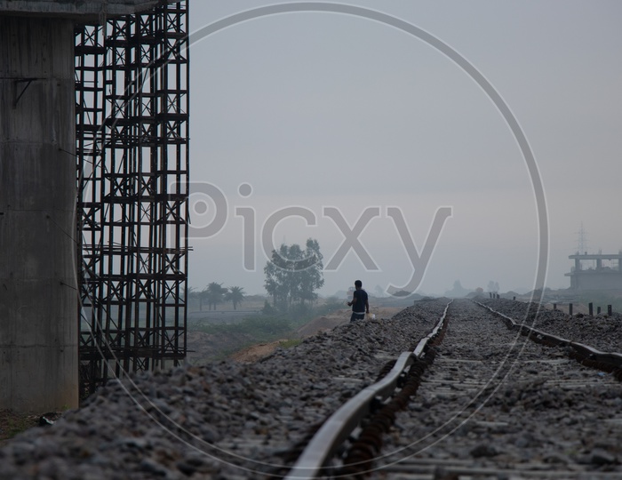 Under Construction Railway Track