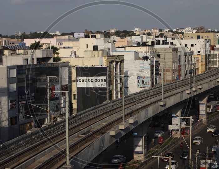 image-of-hyderabad-metro-train-running-on-railway-track-lines-with