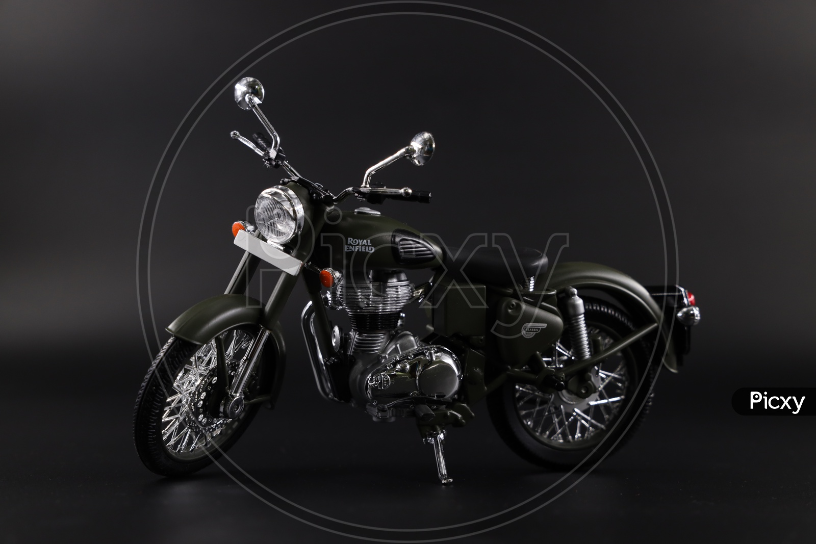 royal enfield black background