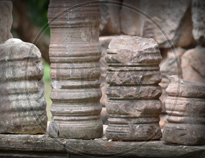 Old Stones in a Castle, Thailand