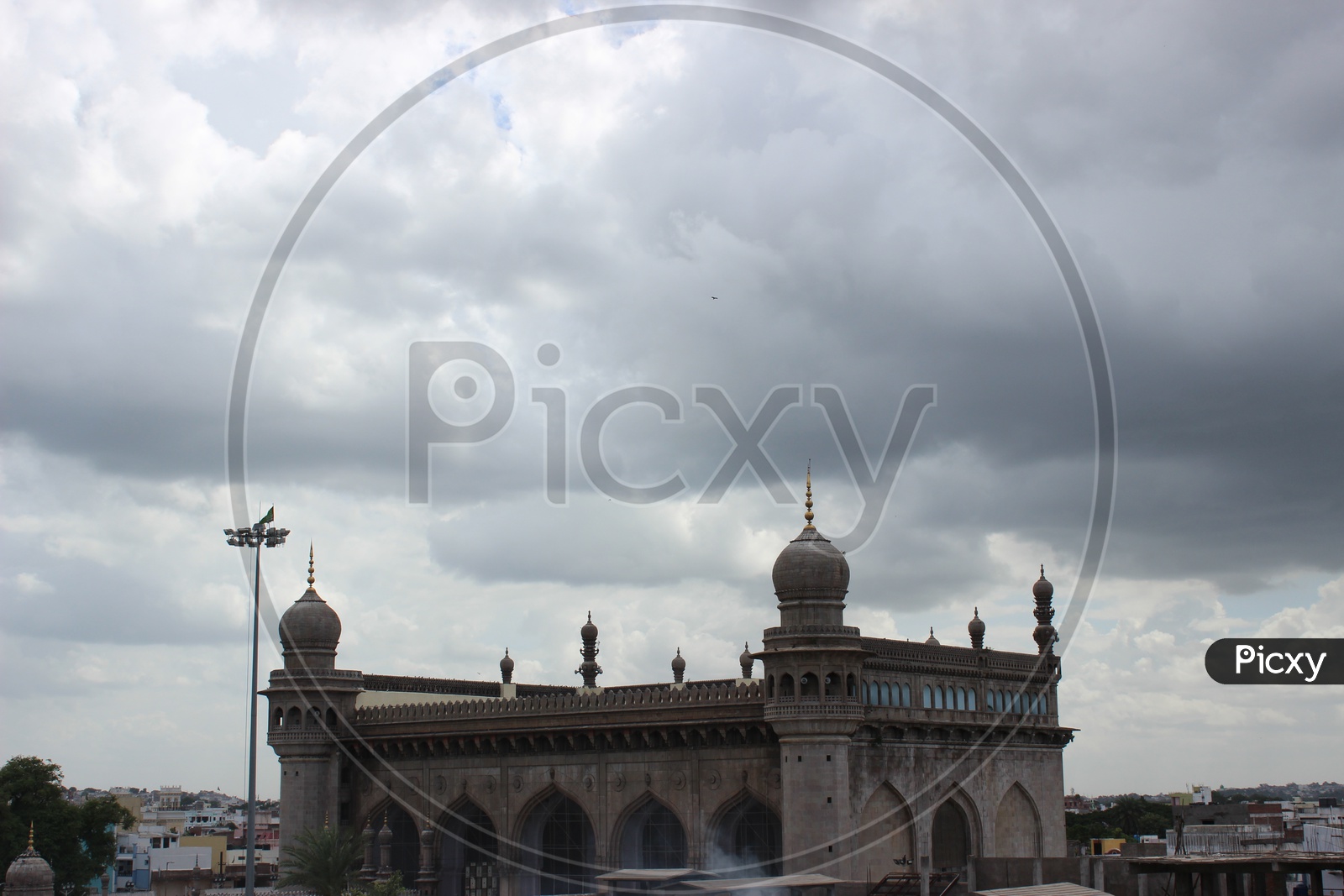 Mecca Masjid View From Charminar