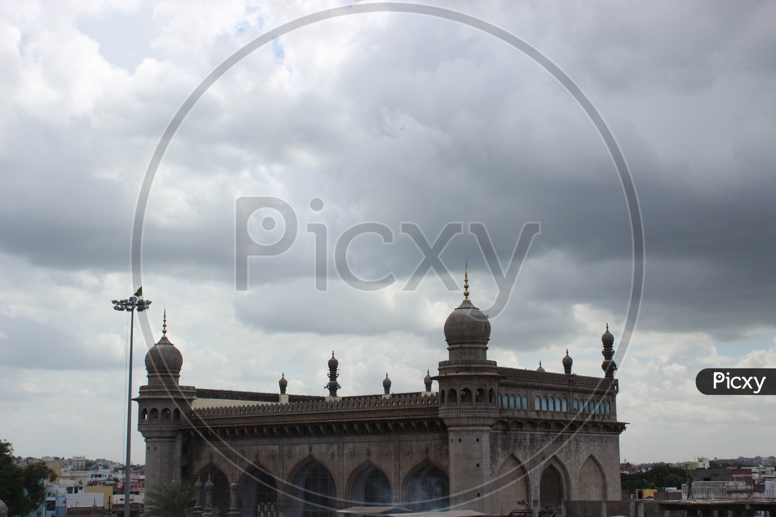 Mecca Masjid View From Charminar