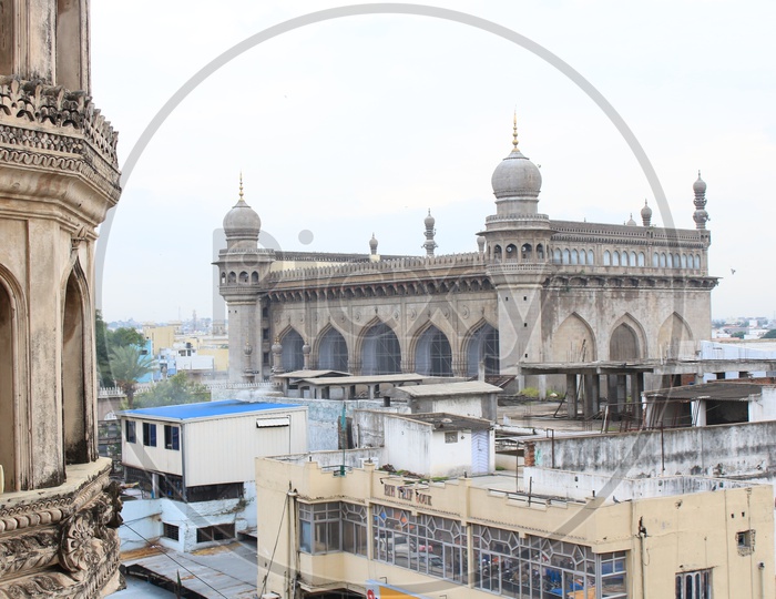View of Mecca Masjid From Charminar