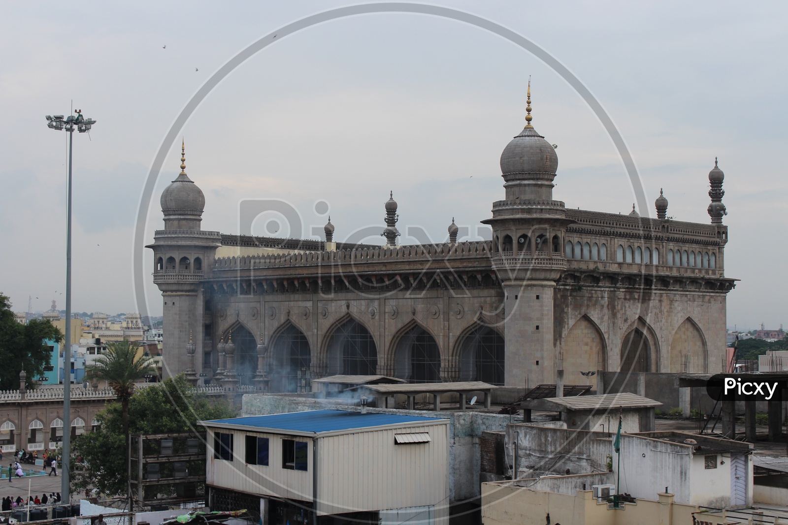View of Mecca Masjid From Charminar