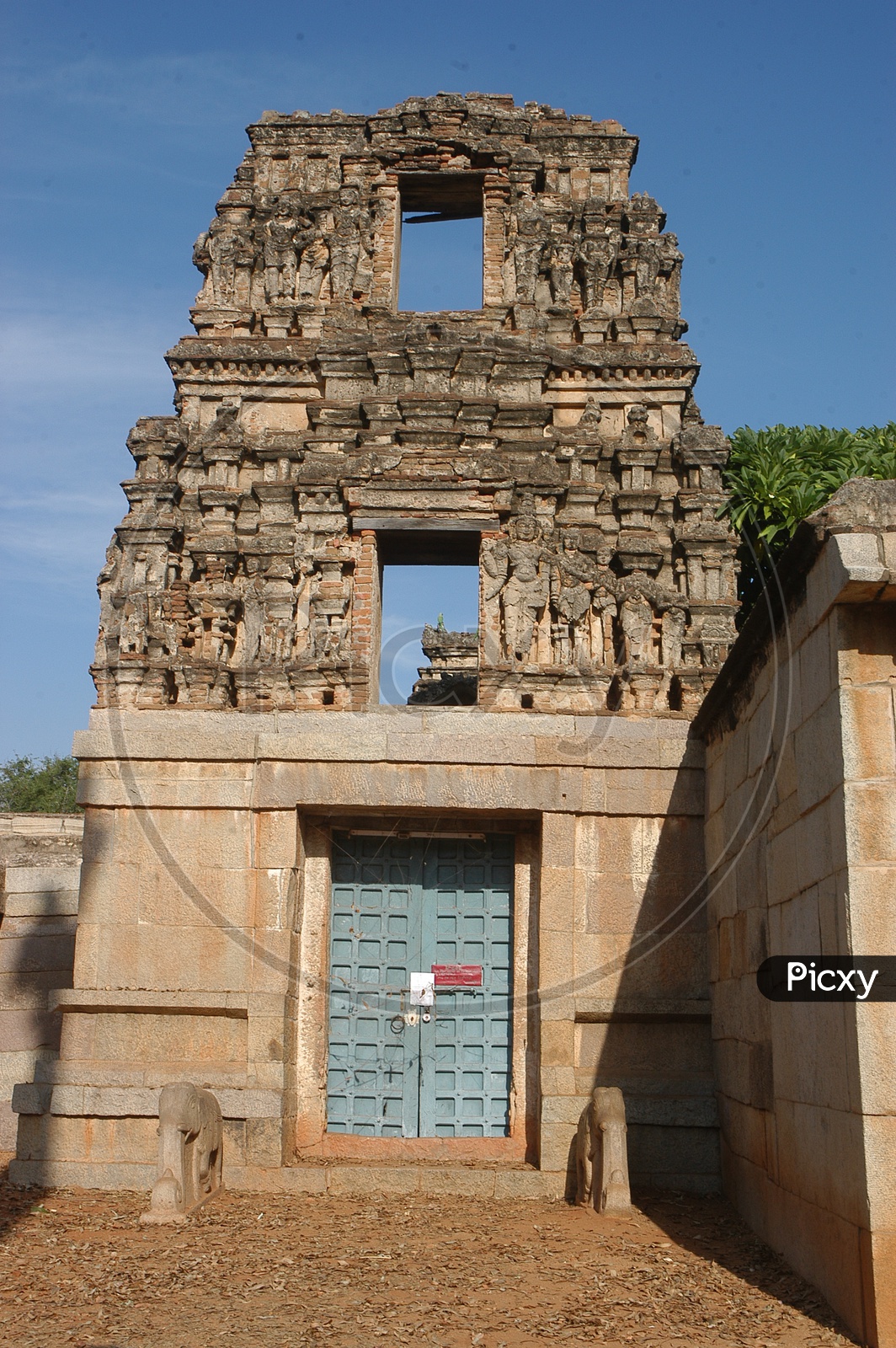 Old Ruins Of An Ancient Hindu Temple