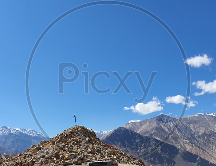 View from Pooh village Himachal Pradesh