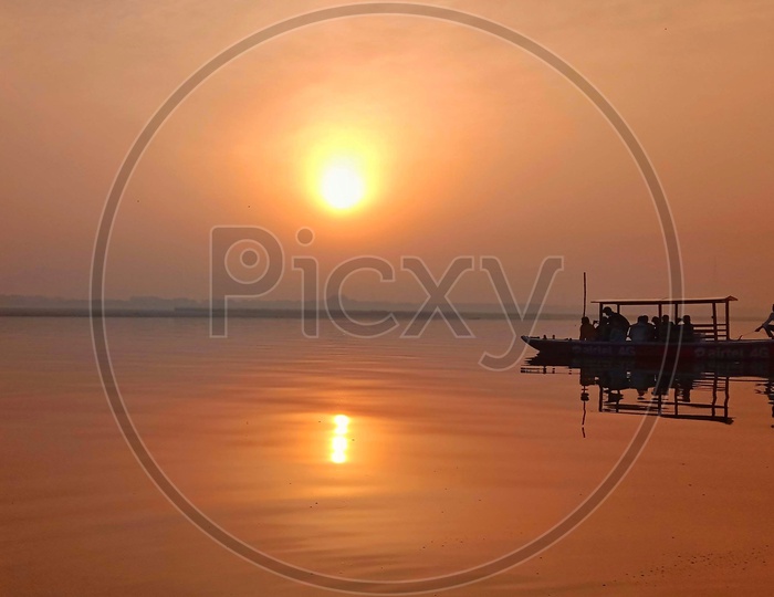 Sunrise at assi ghat Varanasi