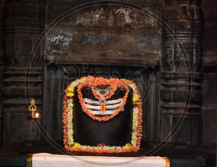 Lord Shiva - at Halebeedu temple - historic place