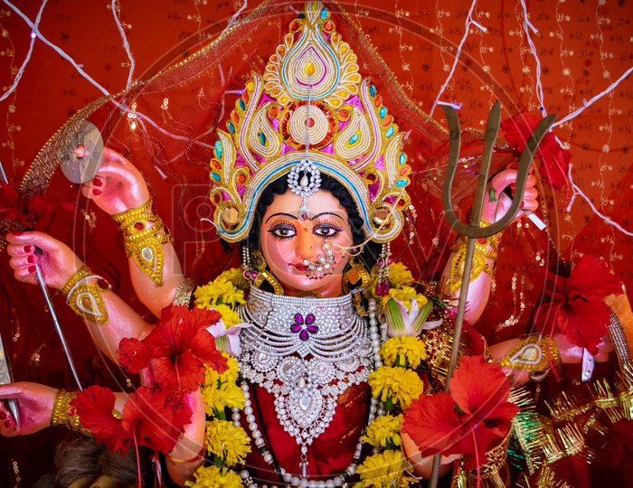 Hindu Goddess Durga Idol