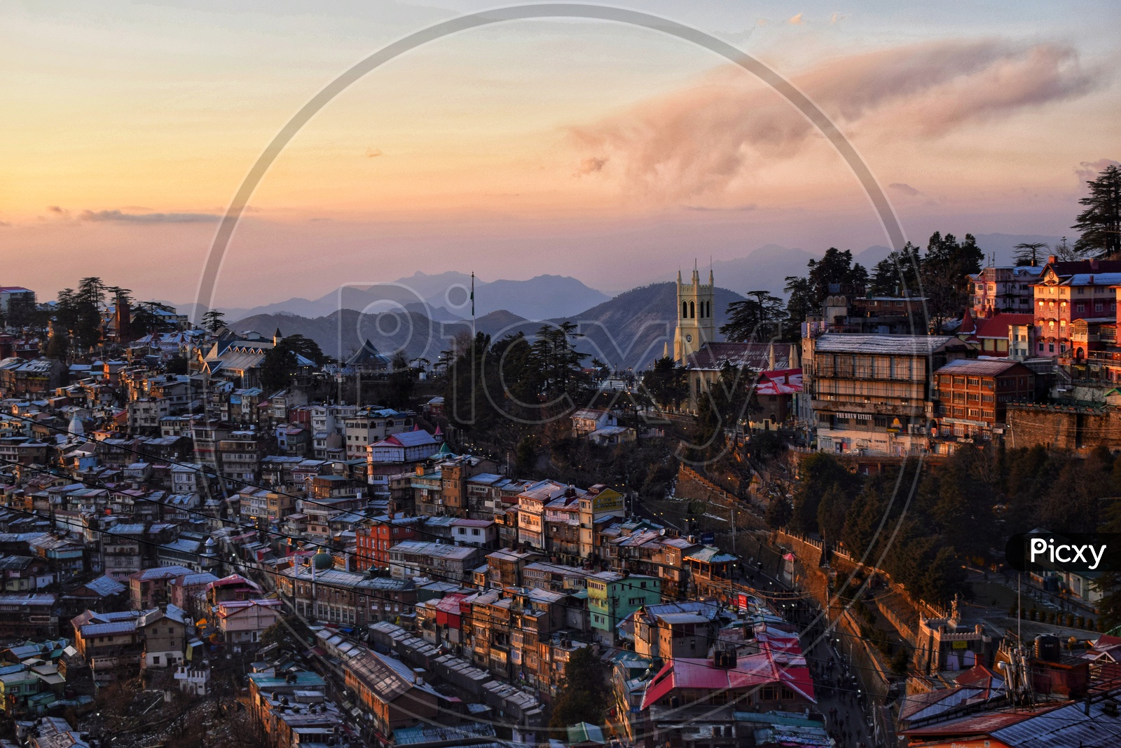 Sunsets in Shimla