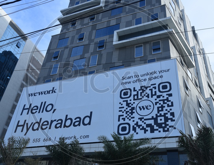 wework Co-Working Spaces Corporate Office At Kothaguda Signal In Hyderabad