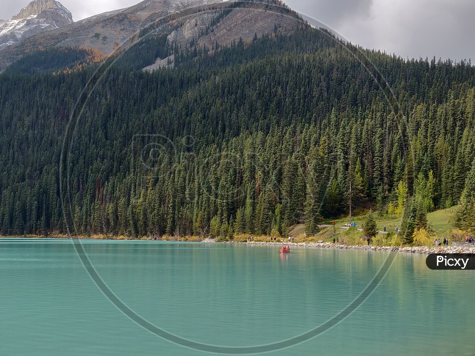 Lake Louise during summers