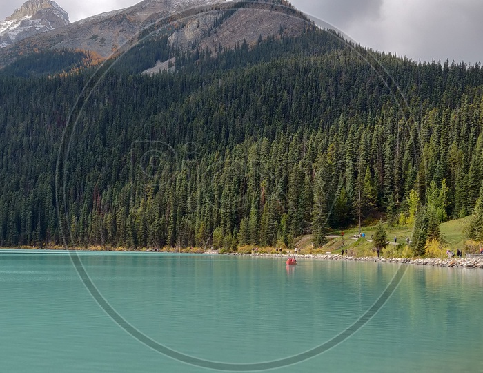 Lake Louise during summers