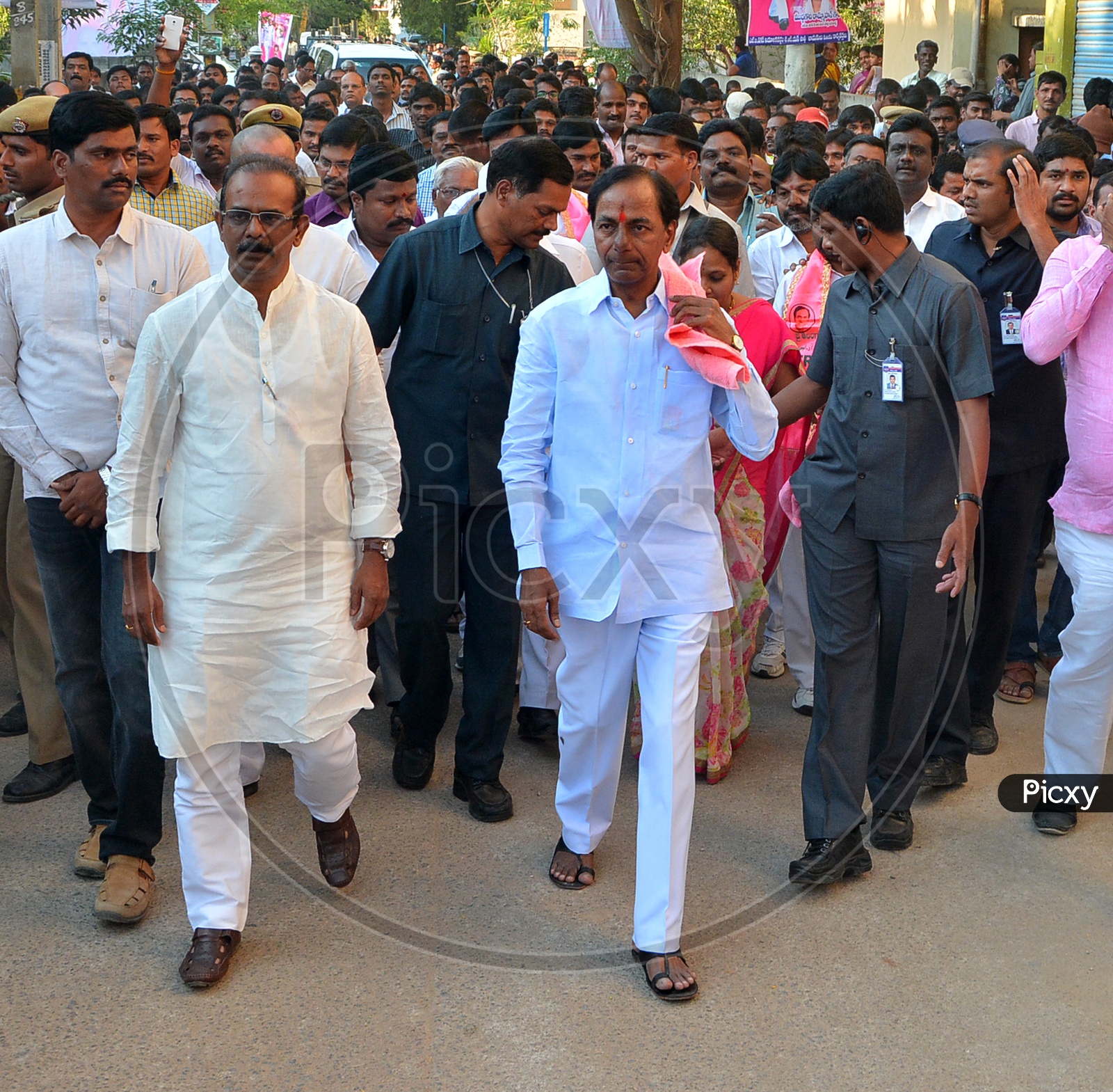 Indian Politician Kalvakuntla Chandrashekar Rao Popularly Known As  KCR