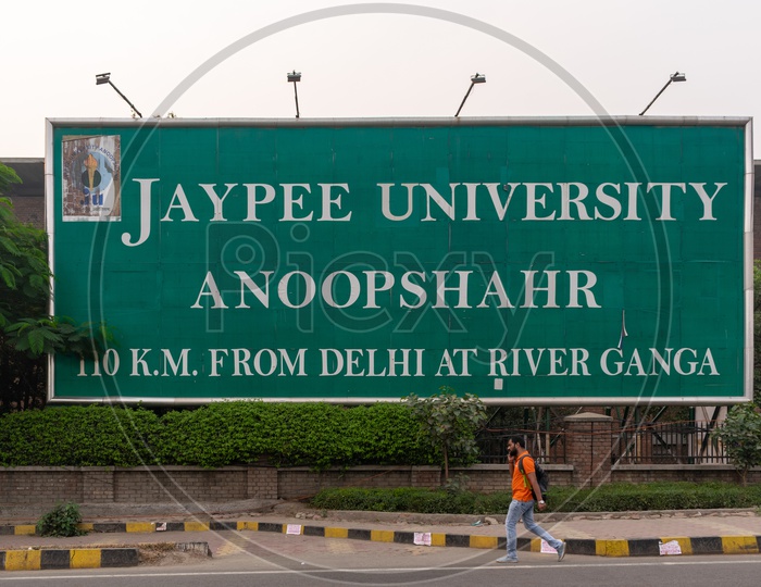 Jaypee University Anoopshahr Name  Board
