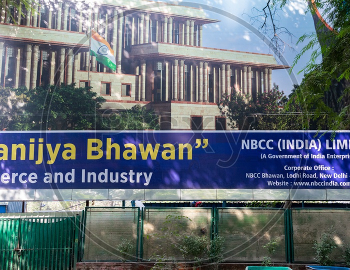 Construction Of Vanijya Bhawan In Delhi