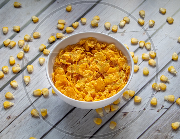 Corn Flakes |Food Photography