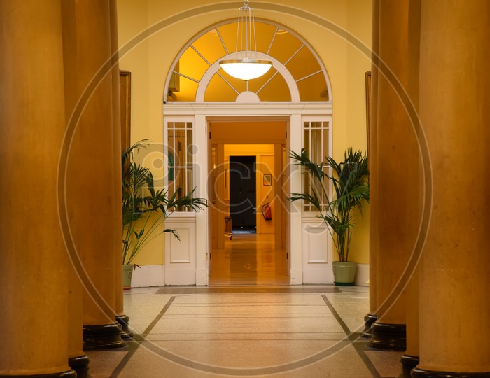 Door in an Lobby