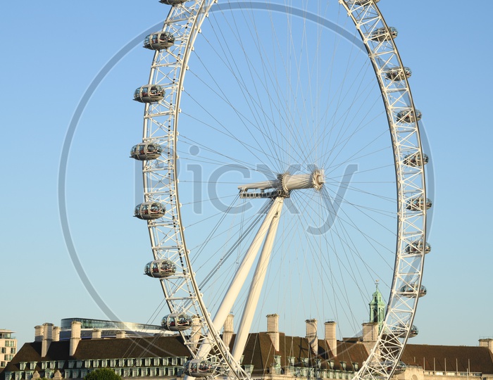 The Coca-Cola London Eye or The Millennium Wheel Or London Eye