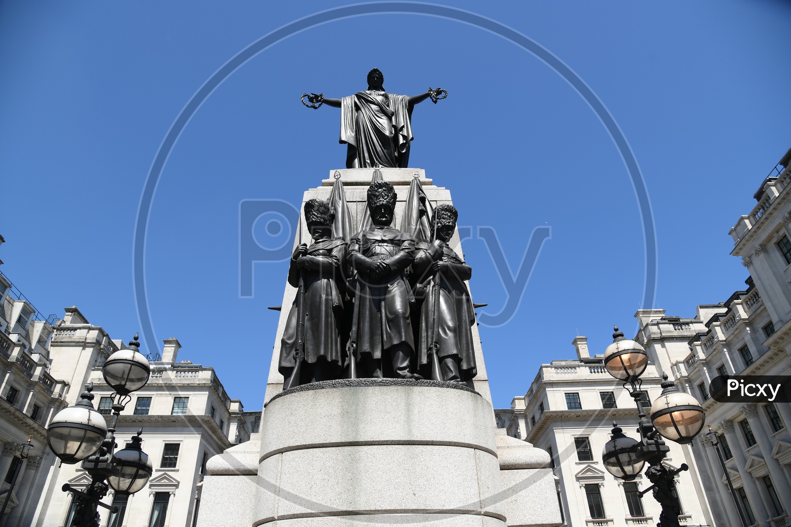 The Guards Crimean War Memorial Statue At St. James's , London