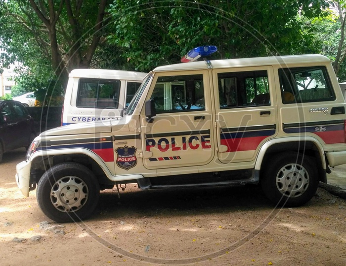Telangana state police department Vehicle