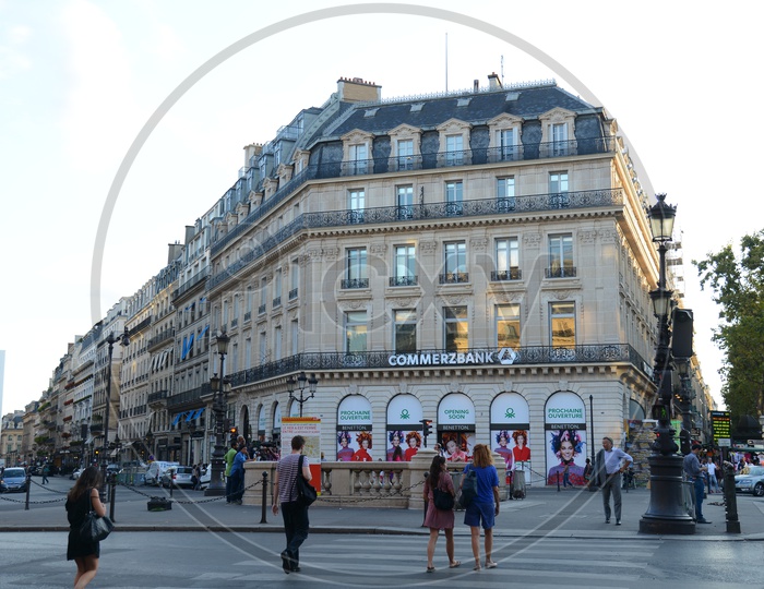 Commerzbank , 3rd Avenue ,  Place de l'Opéra in Paris