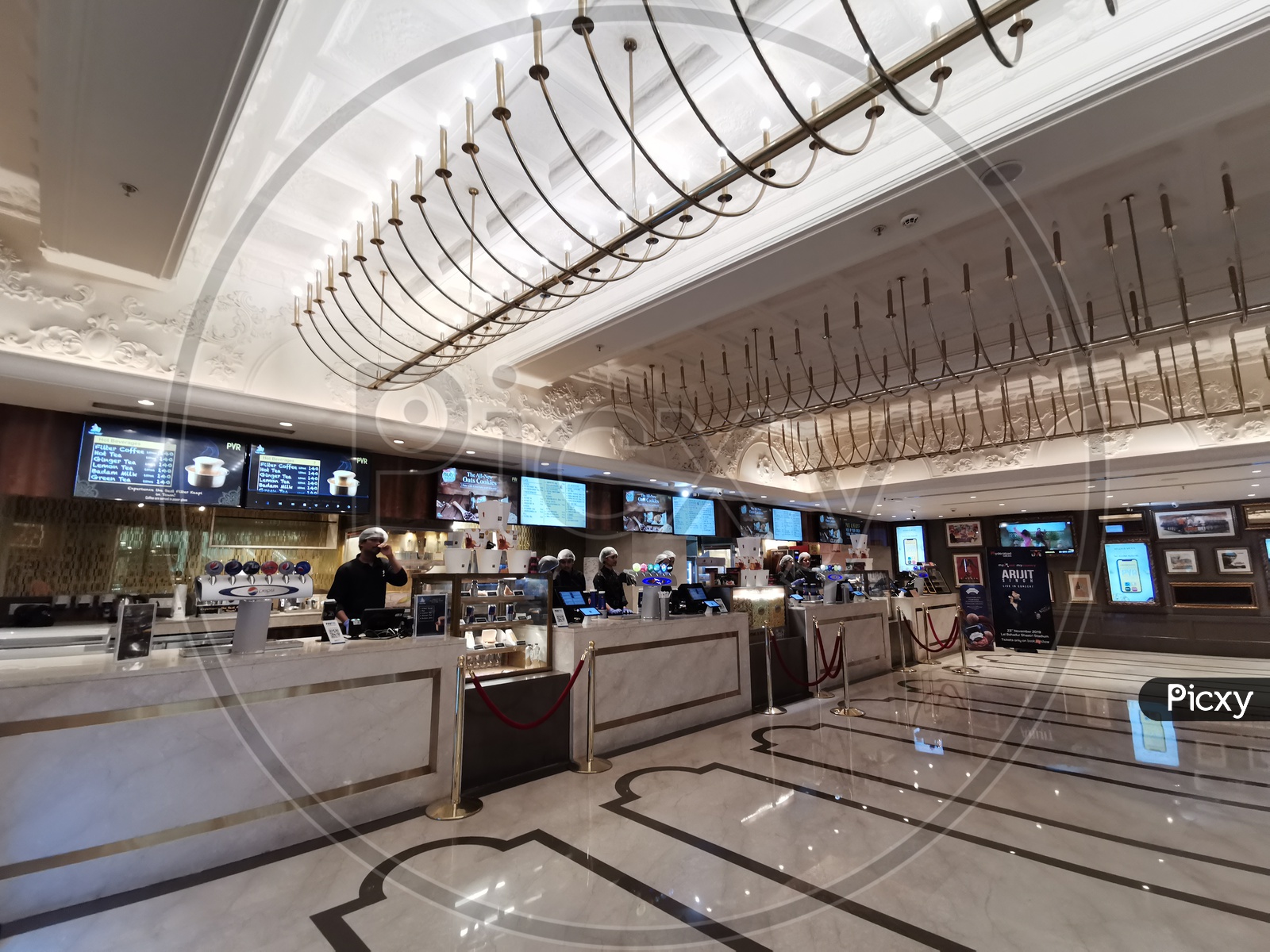 Food Court Counters In PVR Cinemas