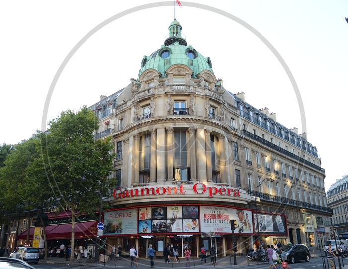 Gaumont Opera , 2nd Avenue ,Boulevard des Capucines in Paris