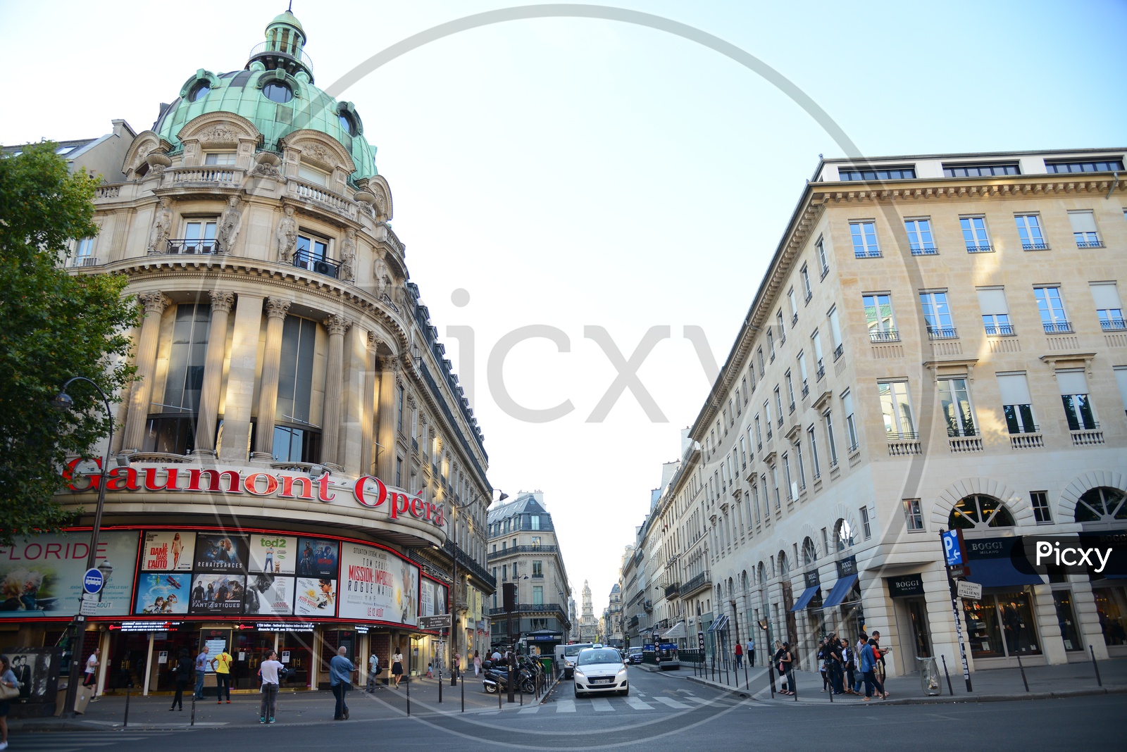 Gaumont Opera , 2nd Avenue ,Boulevard des Capucines in Paris