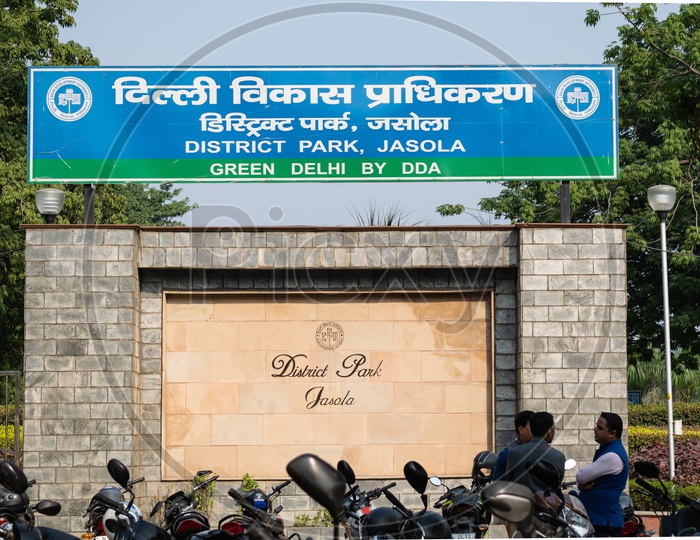 District park under DDA(Delhi Development Authority) in JASOLA