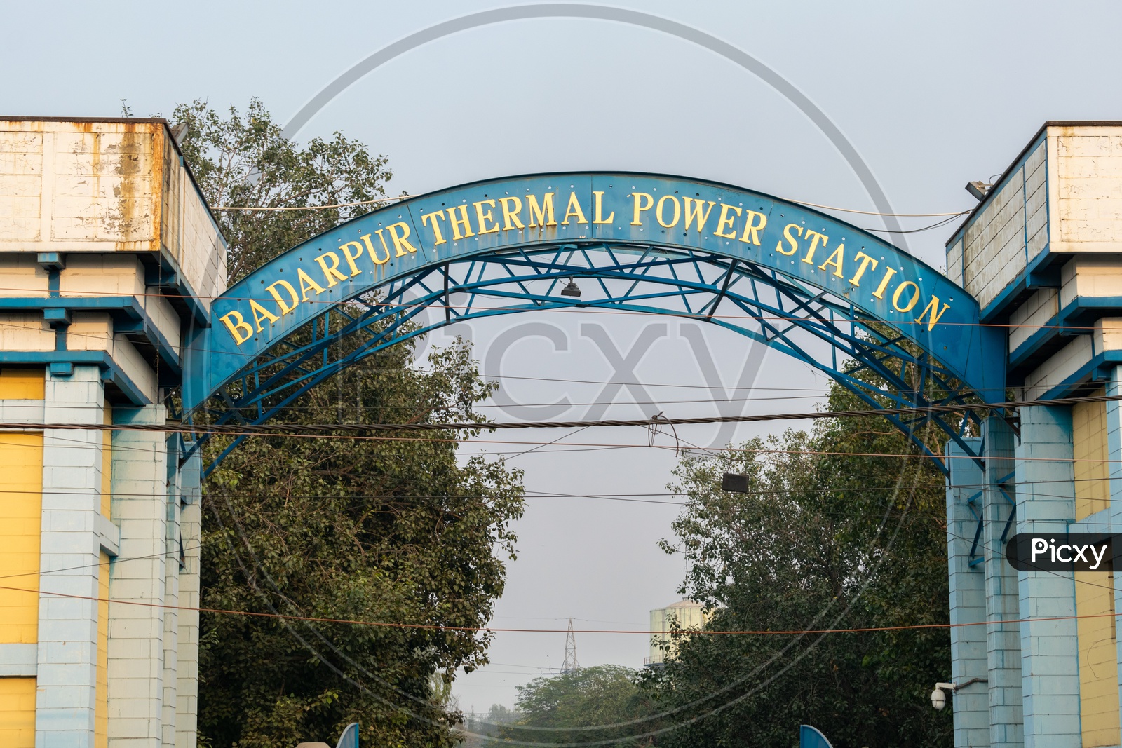 Badarpur Thermal Power Station entrance