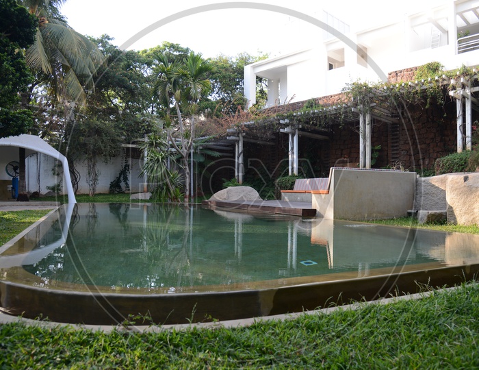 Swimming pool In a House Compound