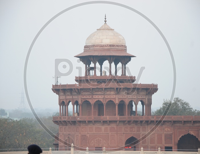 Architectural View of Agra Fort