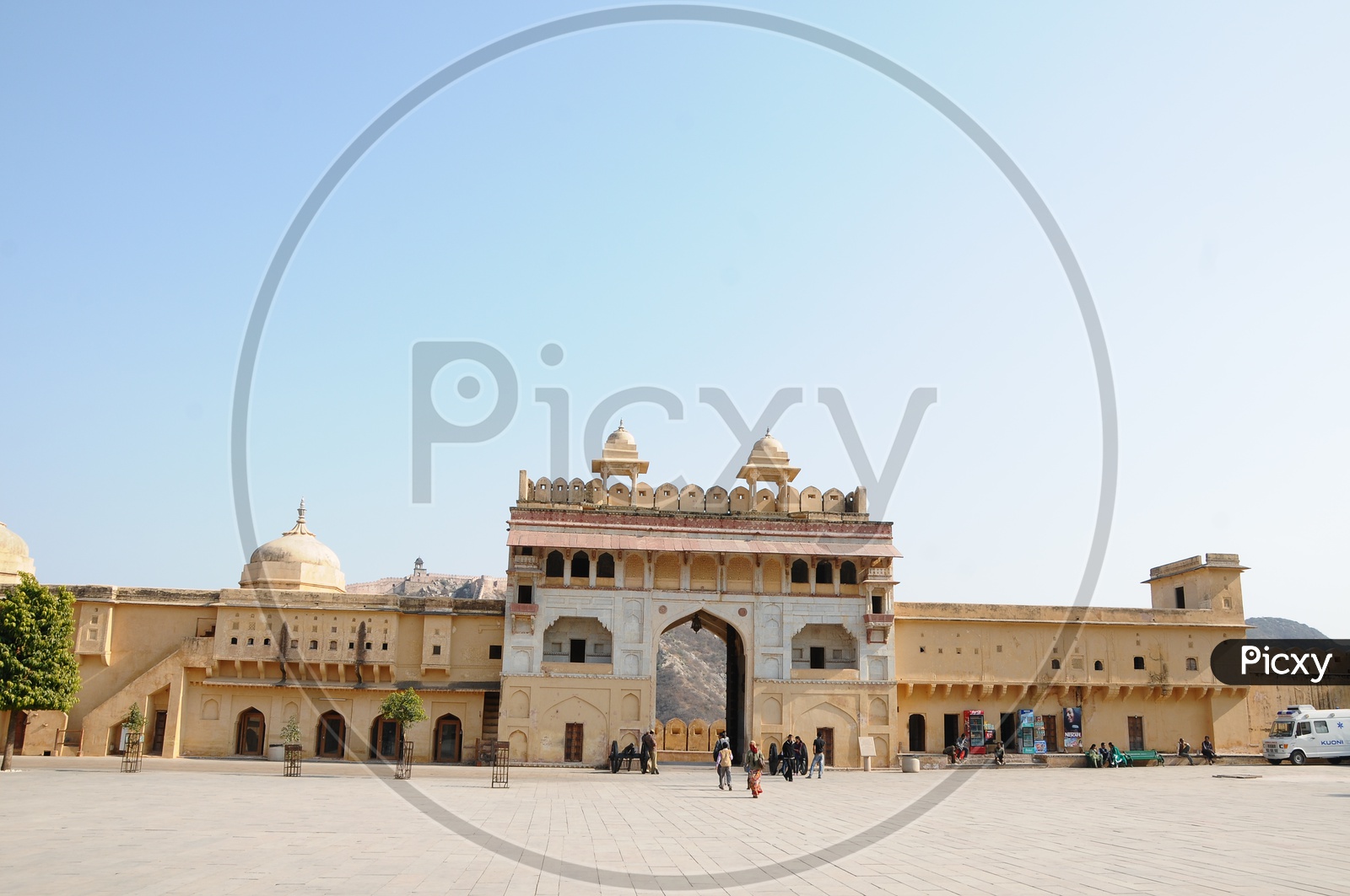 Architecture Of Amer Fort In Jaipur