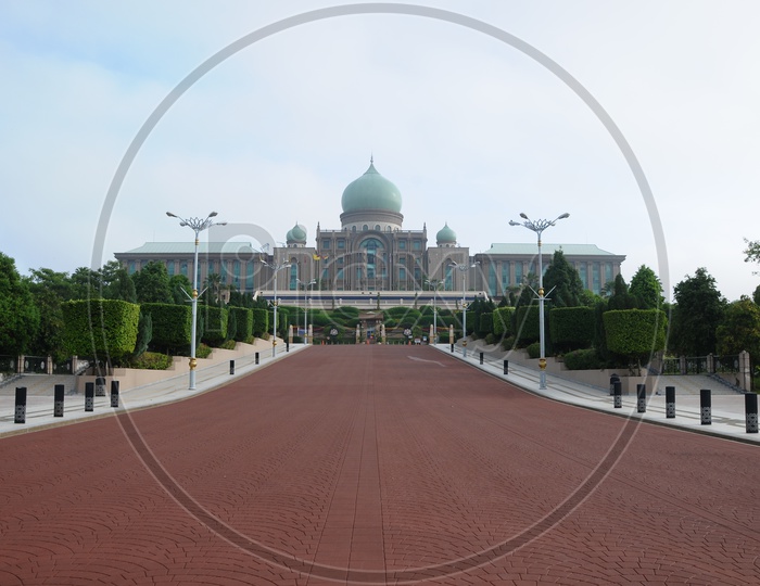 Perdana Putra Or Malaysia Parliament Building View