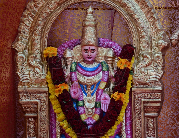 Indian Hindu Goddess Durga Statue