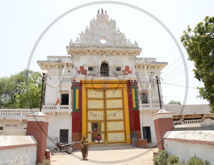 Entrance Door  Of Sitaram Bagh Sri Sita Rama Chandra Swamy temple In Hyderabad