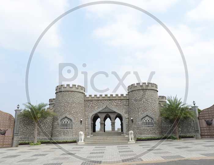 Entrance Arch Of an Old Palace