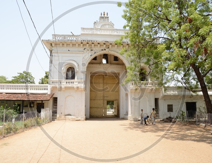 Entrance Arch Of Sitaram Bagh Sri Sita Rama Chandra Swamy temple In Hyderabad