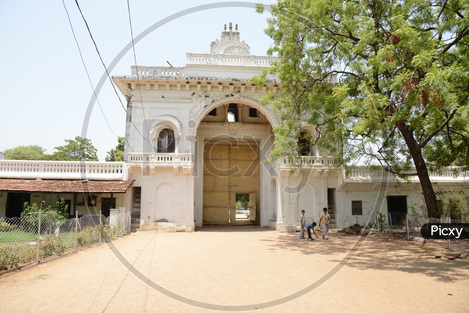 Entrance Arch Of Sitaram Bagh Sri Sita Rama Chandra Swamy temple In Hyderabad