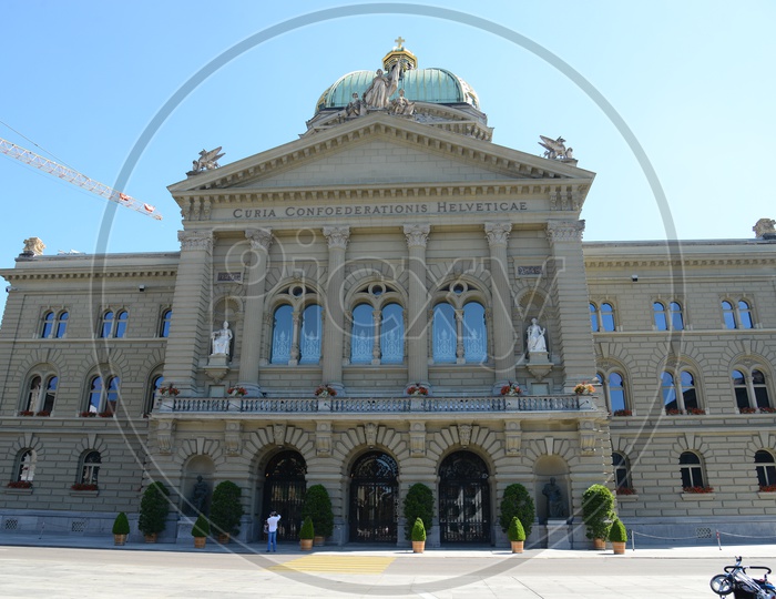 Federal Palace Of Switzerland or The Swiss Parliament Building  in Bern