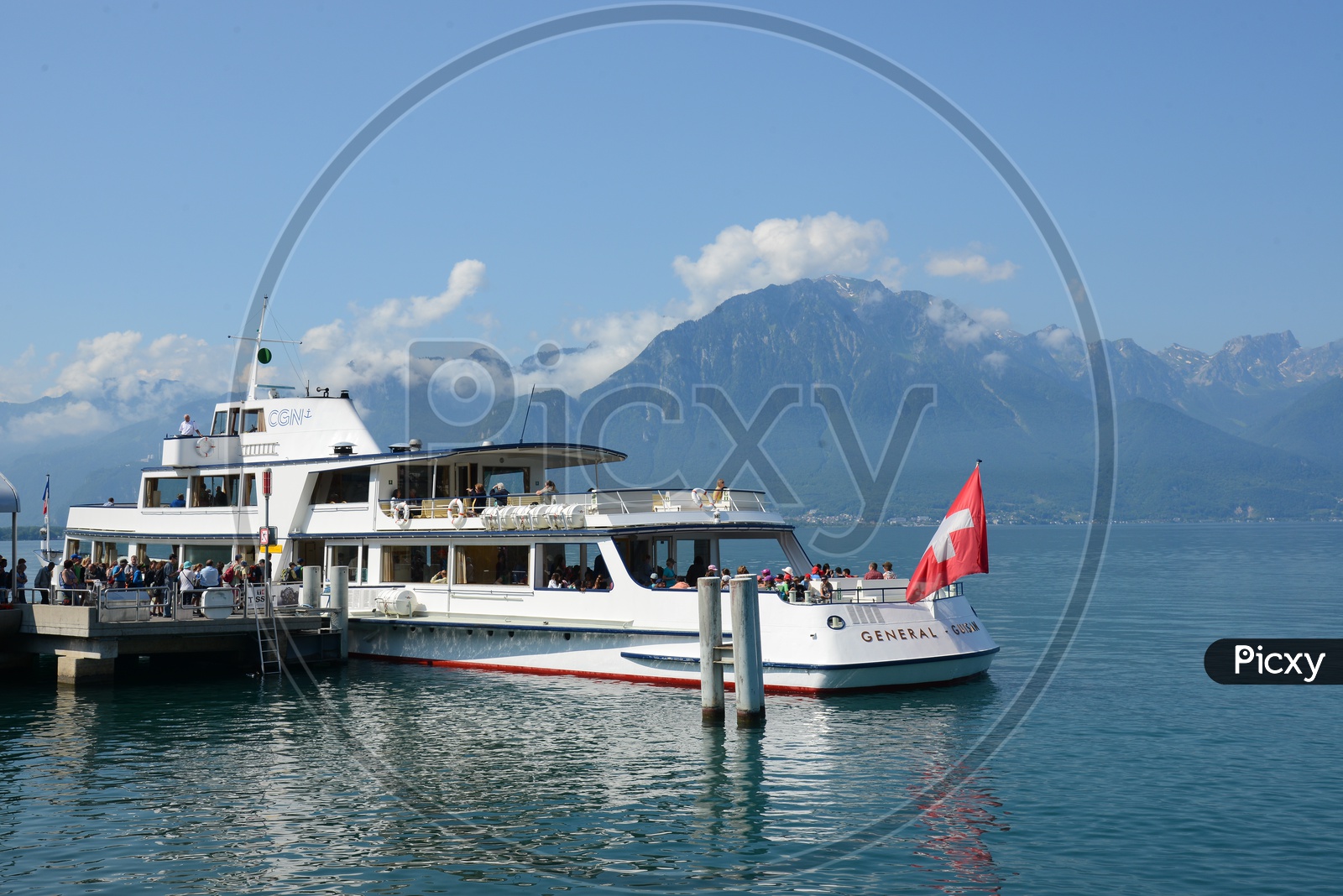 Ferry Ships In Switzerland