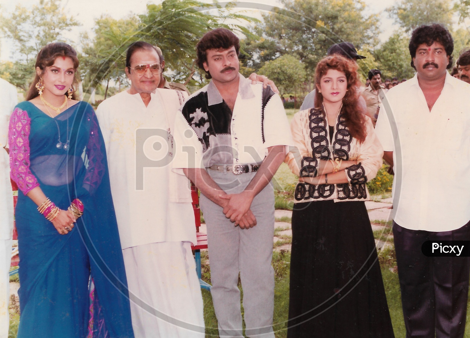 Image of Former AP Chief Minister N.T.Rama Rao with Actor ...