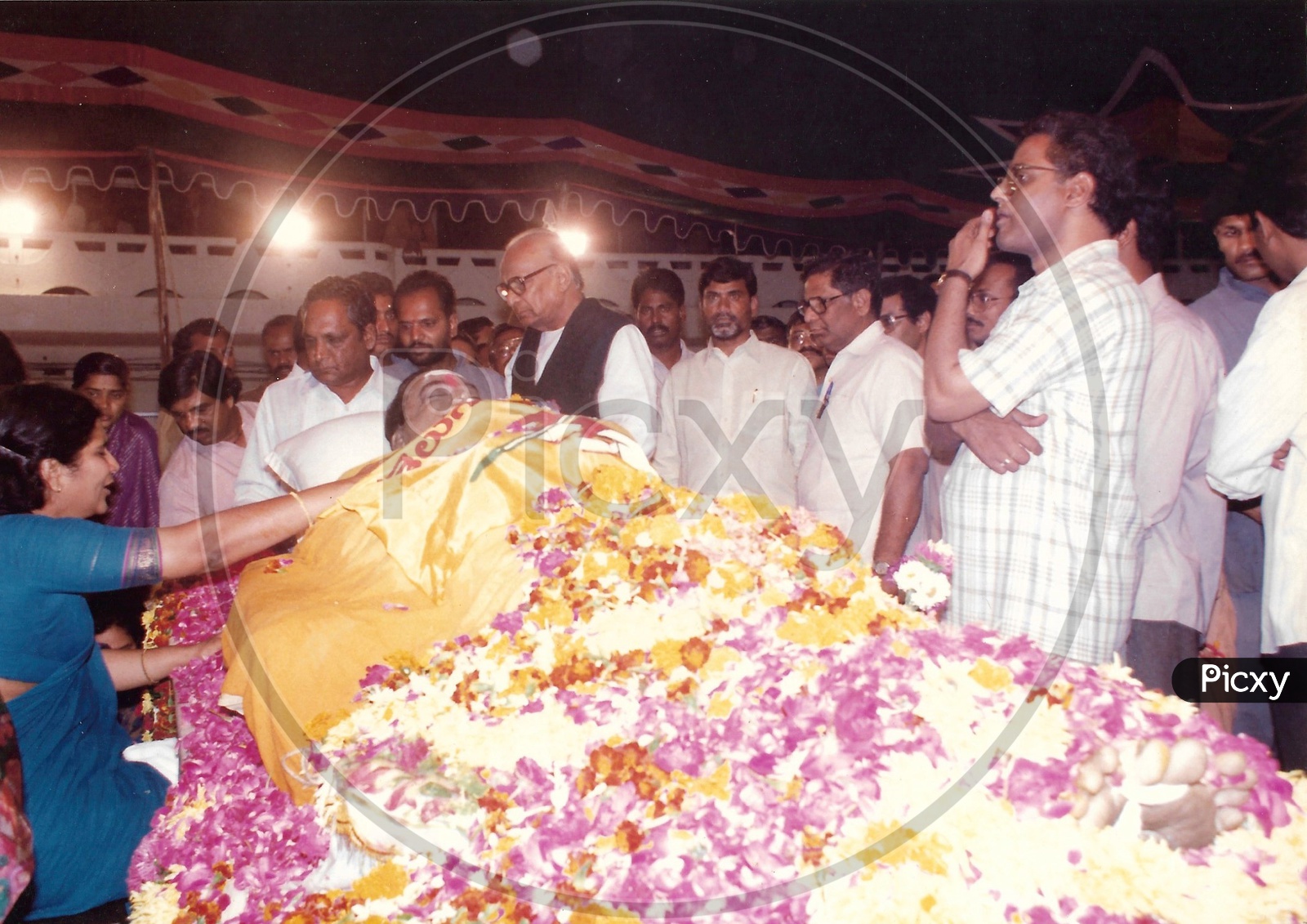 Image of Former AP Chief Minister N.T.Rama Rao Death Photos ...