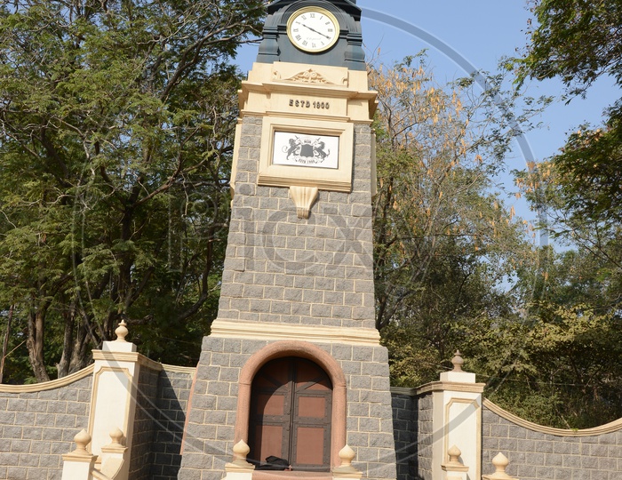 An Old Tower Clock