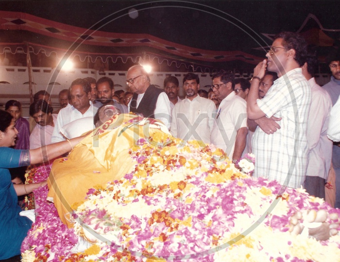 Former AP Chief Minister N.T.Rama Rao Death Photos
